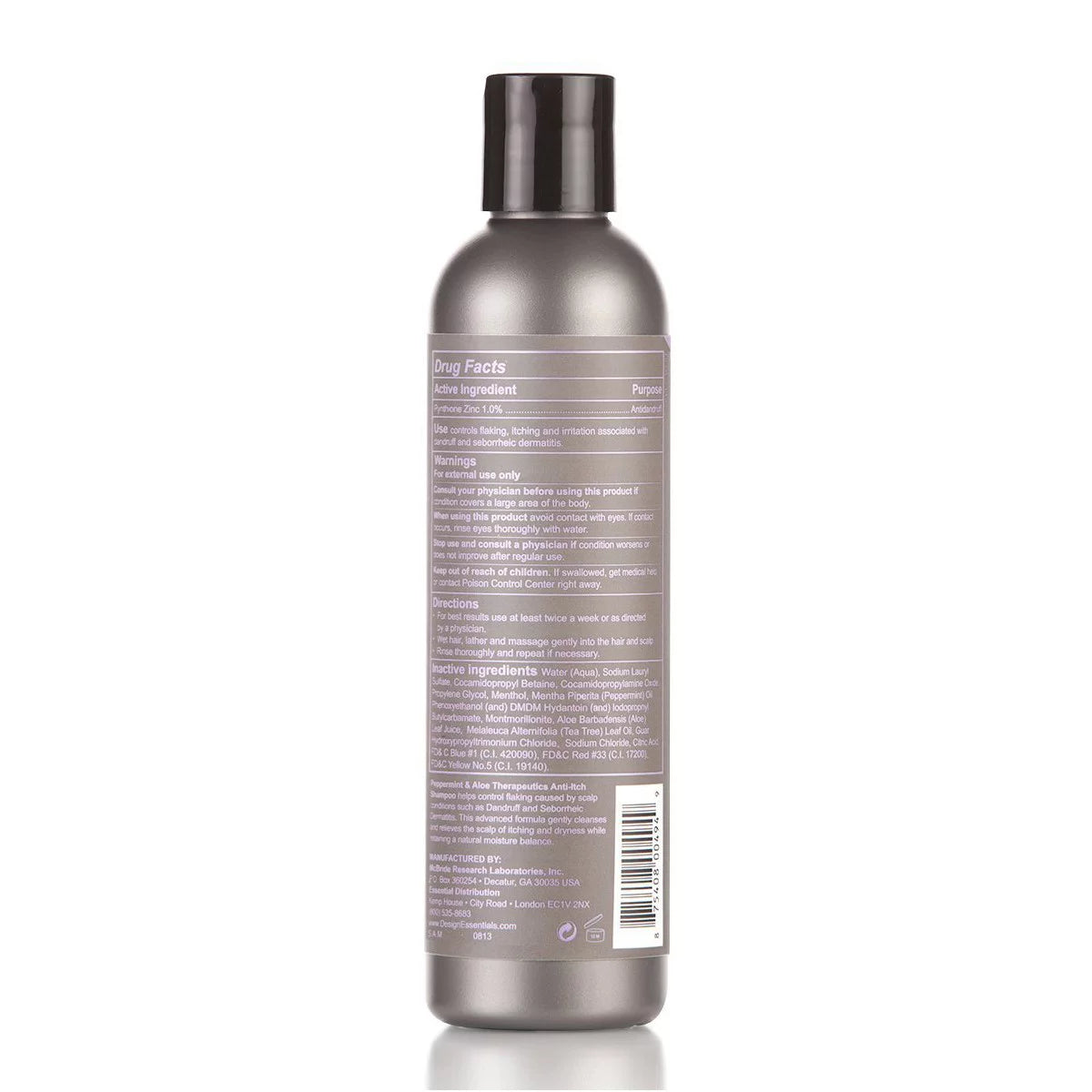 Peppermint & Aloe Anti-Itch Shampoo 8 oz L592071