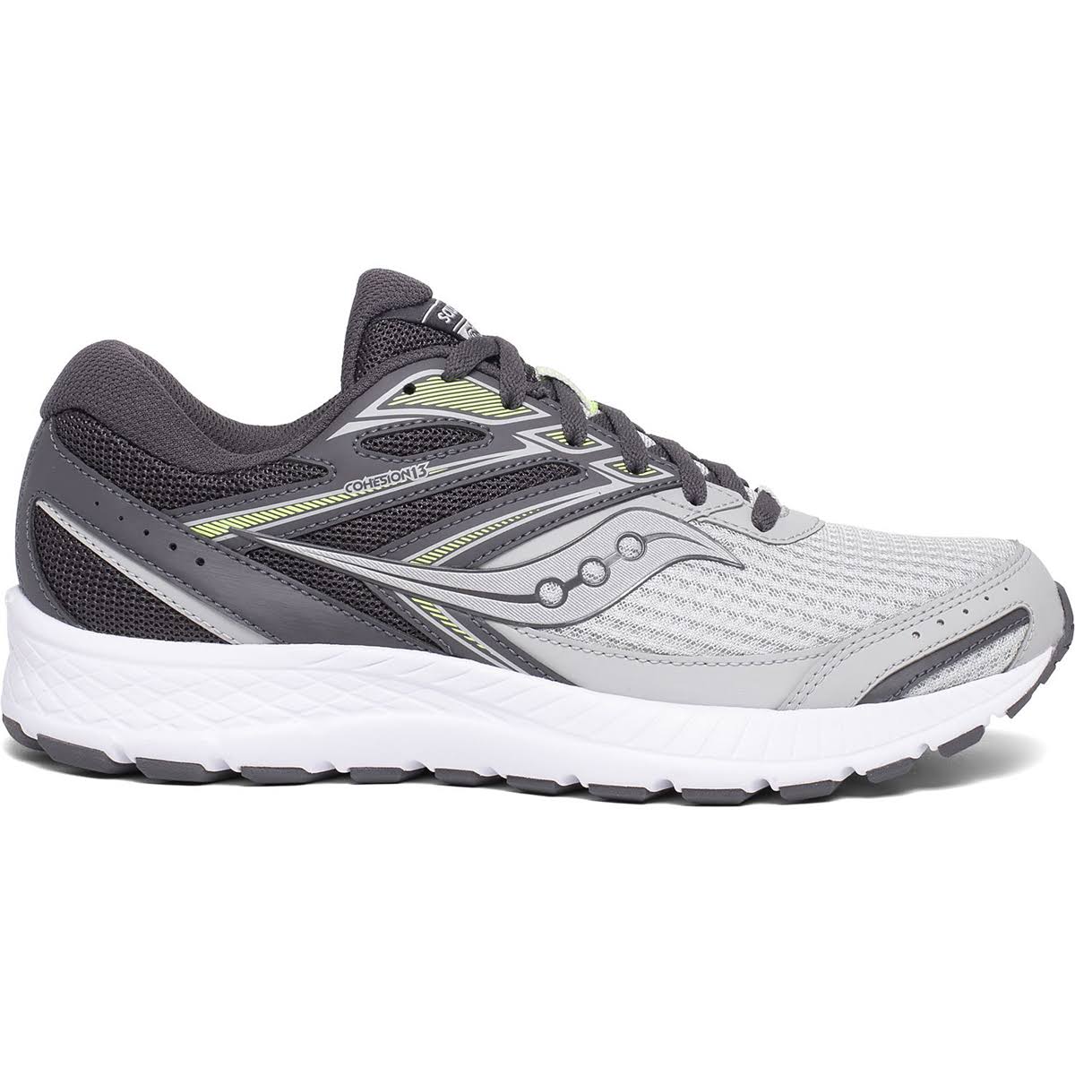 Men's Grey Citron Running Shoes E351