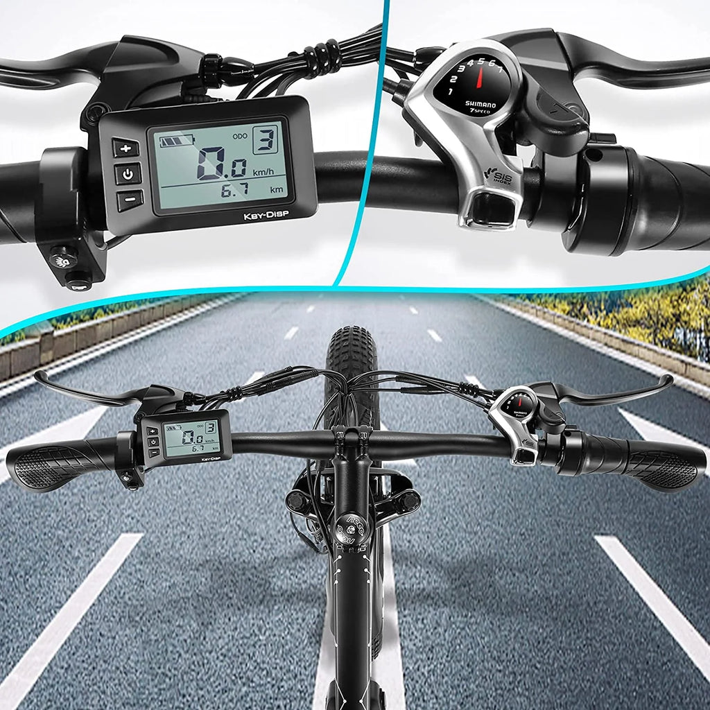 26 x 4.0 Fat Tire 500W All Terrain Electric Bike O53439