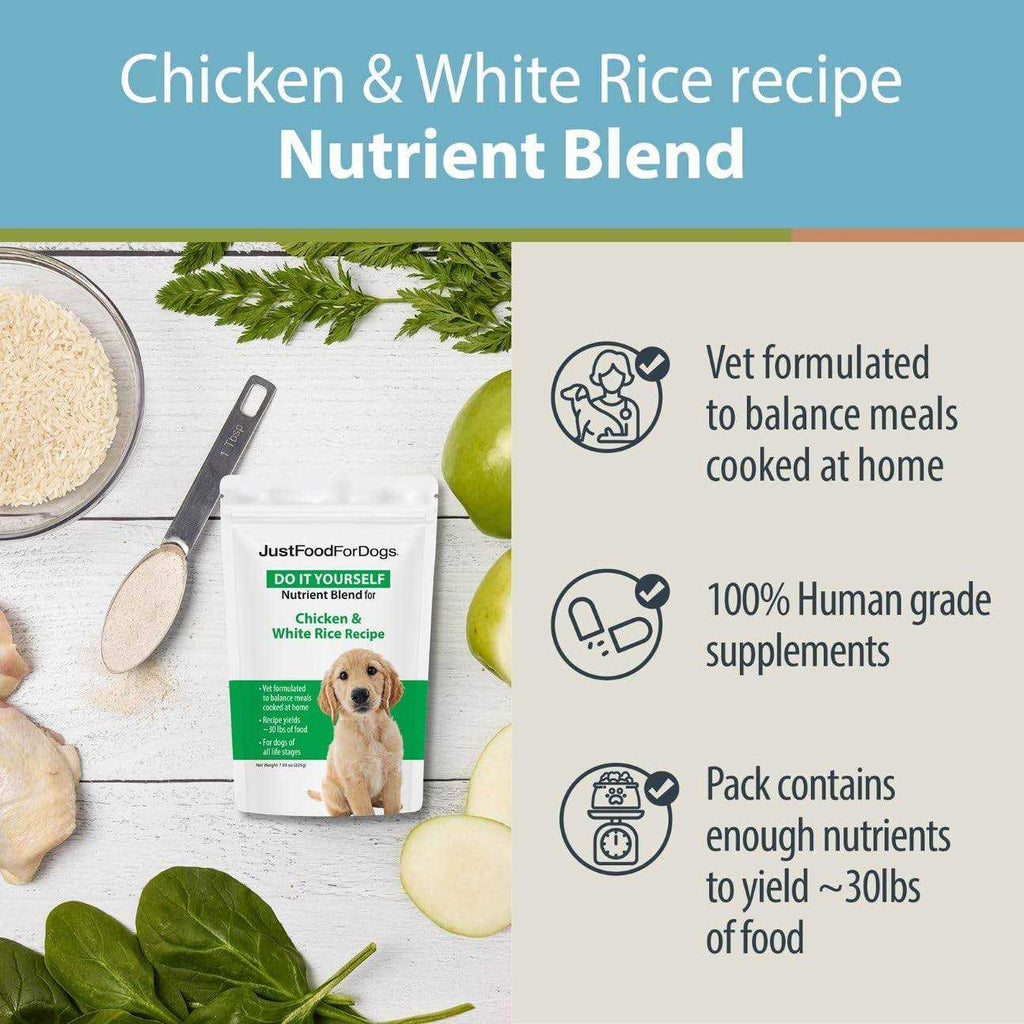 DIY Nutrient Blend Dog Food F862