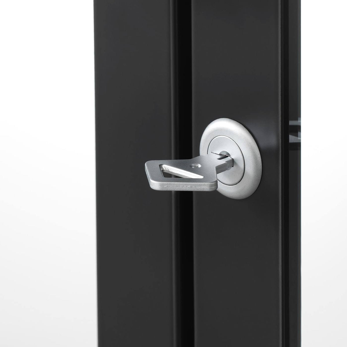 Anthracite Glass-Door Cabinet E64084