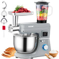 5 in 1 660W Tilt-Head Electric Stand Mixer with 7.4 Qt Stainless Bowl H953