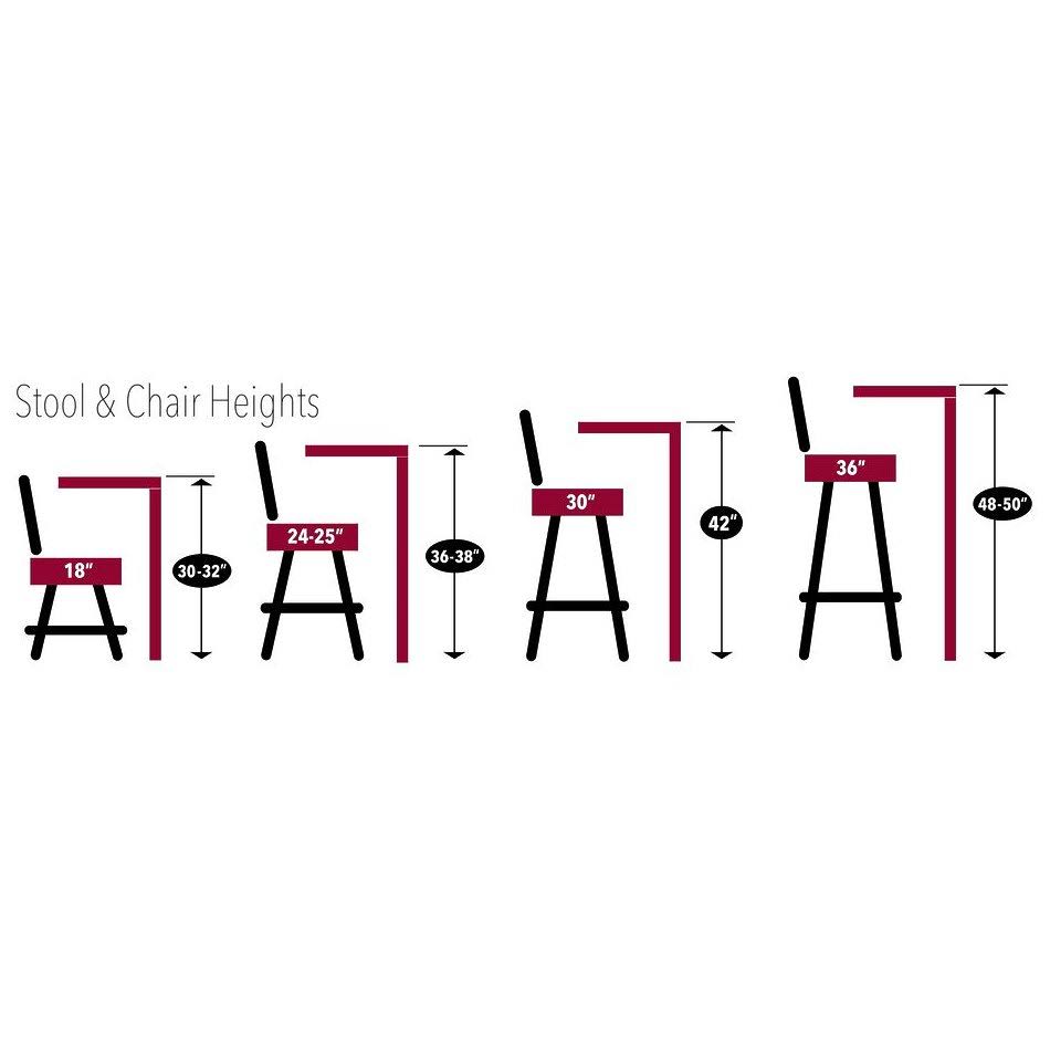 42 in. Bar Stool K100