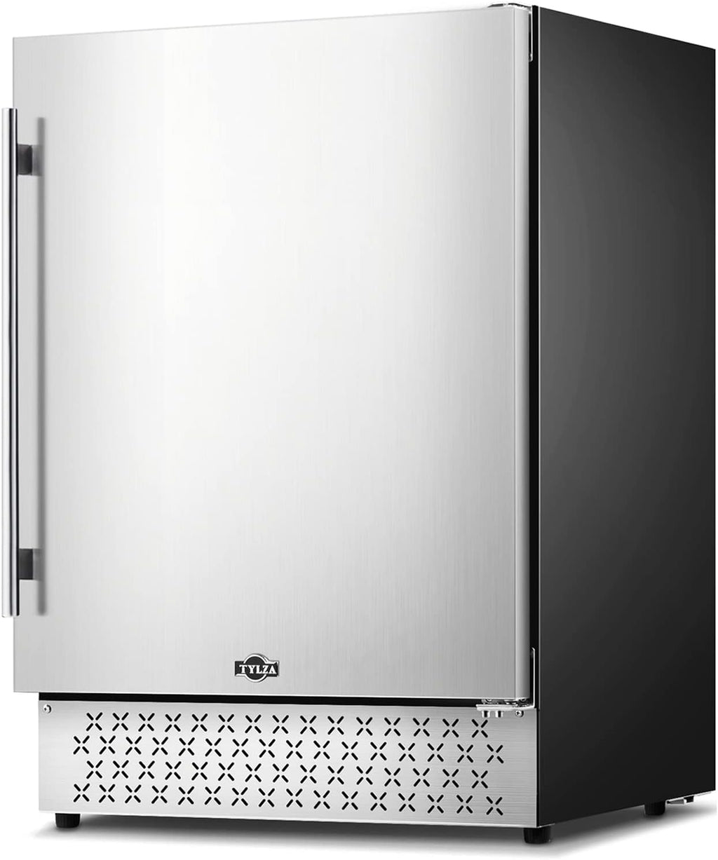 Stainless Steel 24 Inch Under Counter Beverage Refrigerator W6127