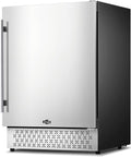 Stainless Steel 24 Inch Under Counter Beverage Refrigerator W6127