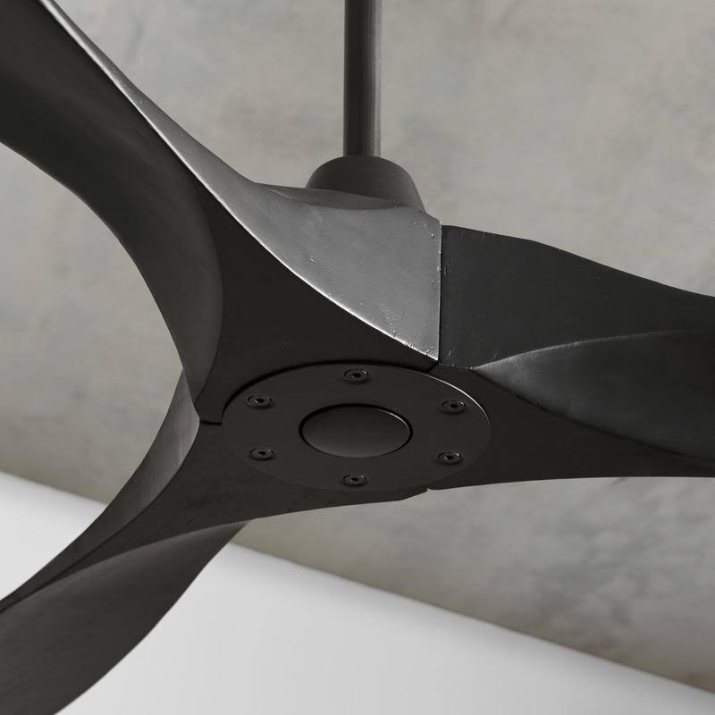 Matte Black Ceiling Fan K74308