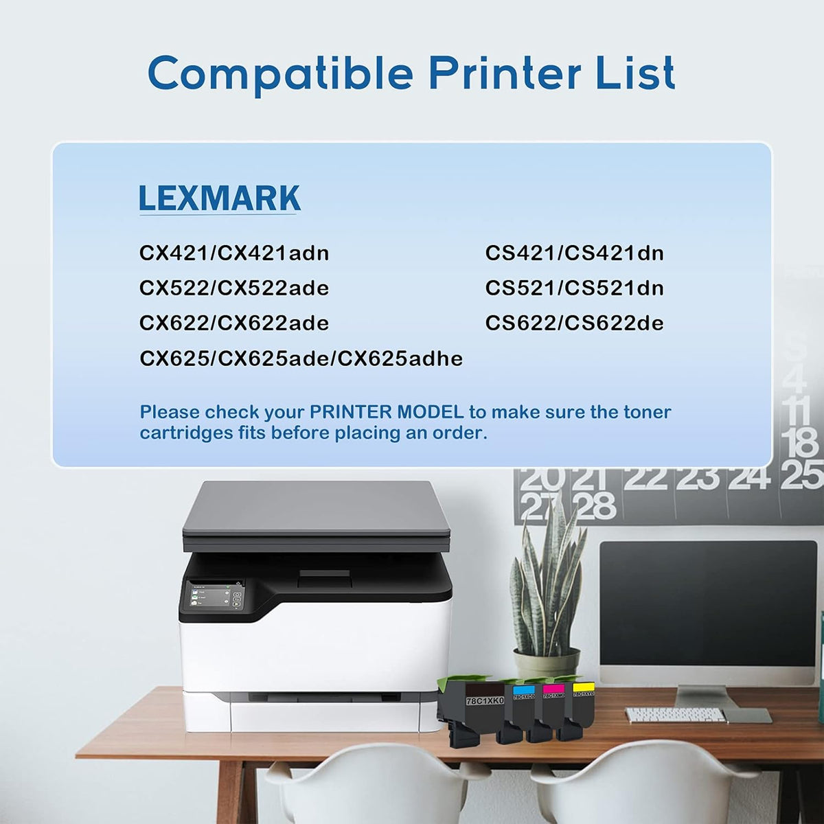 Compatible Toner Cartridge 4-Pack A215464