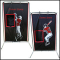 2-Sport Catcher Vinyl Backstop with Frame C7816
