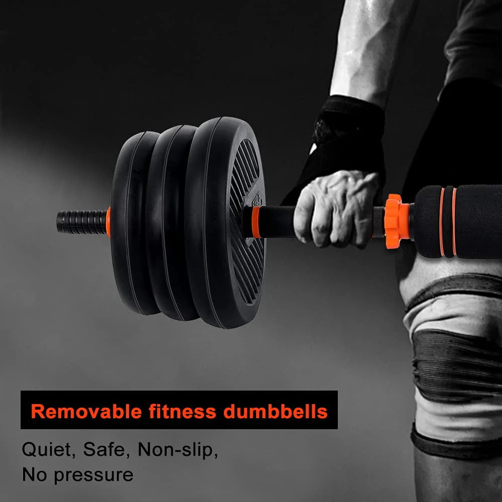 Adjustable Dumbbell Barbell Kettlebell Set Y5215