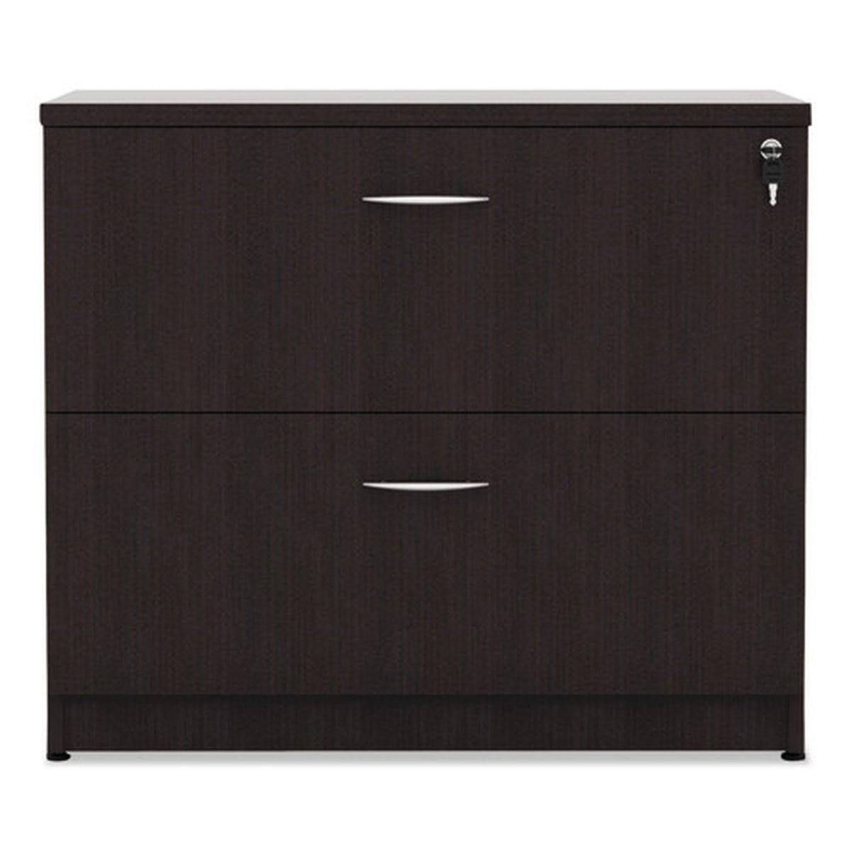 2-Drawer Lockable Filing Cabinet, Espresso Z713944