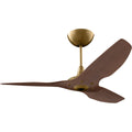 52 Ceiling Fan with Cocoa Bamboo Blades and Gold Finish D45388