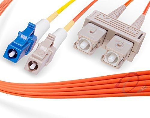 2M LC to SC Mode Conditioning Fiber Patch Cable J172