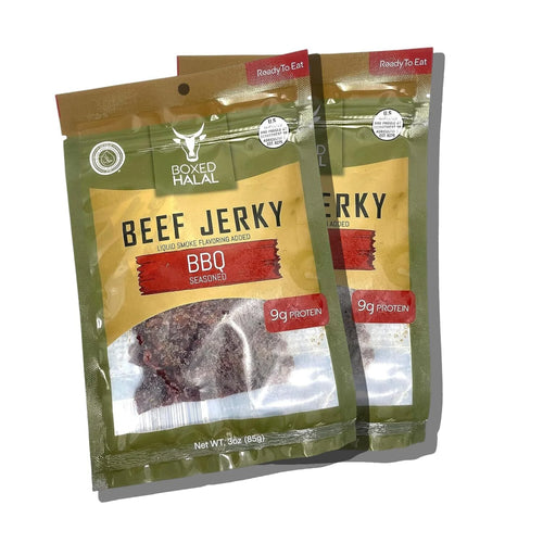 100% Grass-Fed BBQ Beef Jerky Strips 3 Oz. Bags (3 Pack) P38887