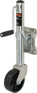 Marine Boat Trailer Jack with 6-Inch Wheel, 1,200 lbs. 11 Inches Vertical Travel Pack of 2 P5079