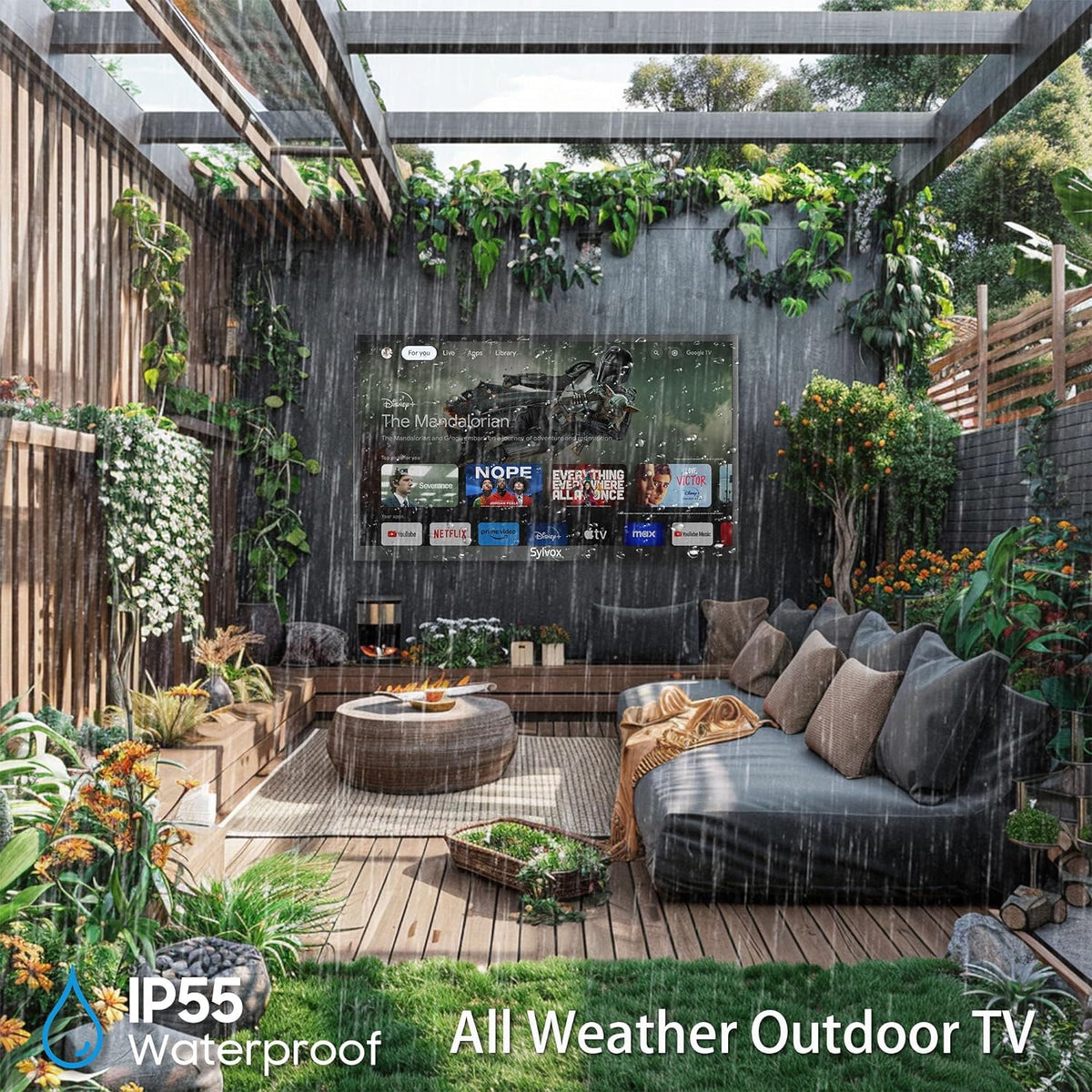 43'' Waterproof 4K QLED Outdoor TV R2140
