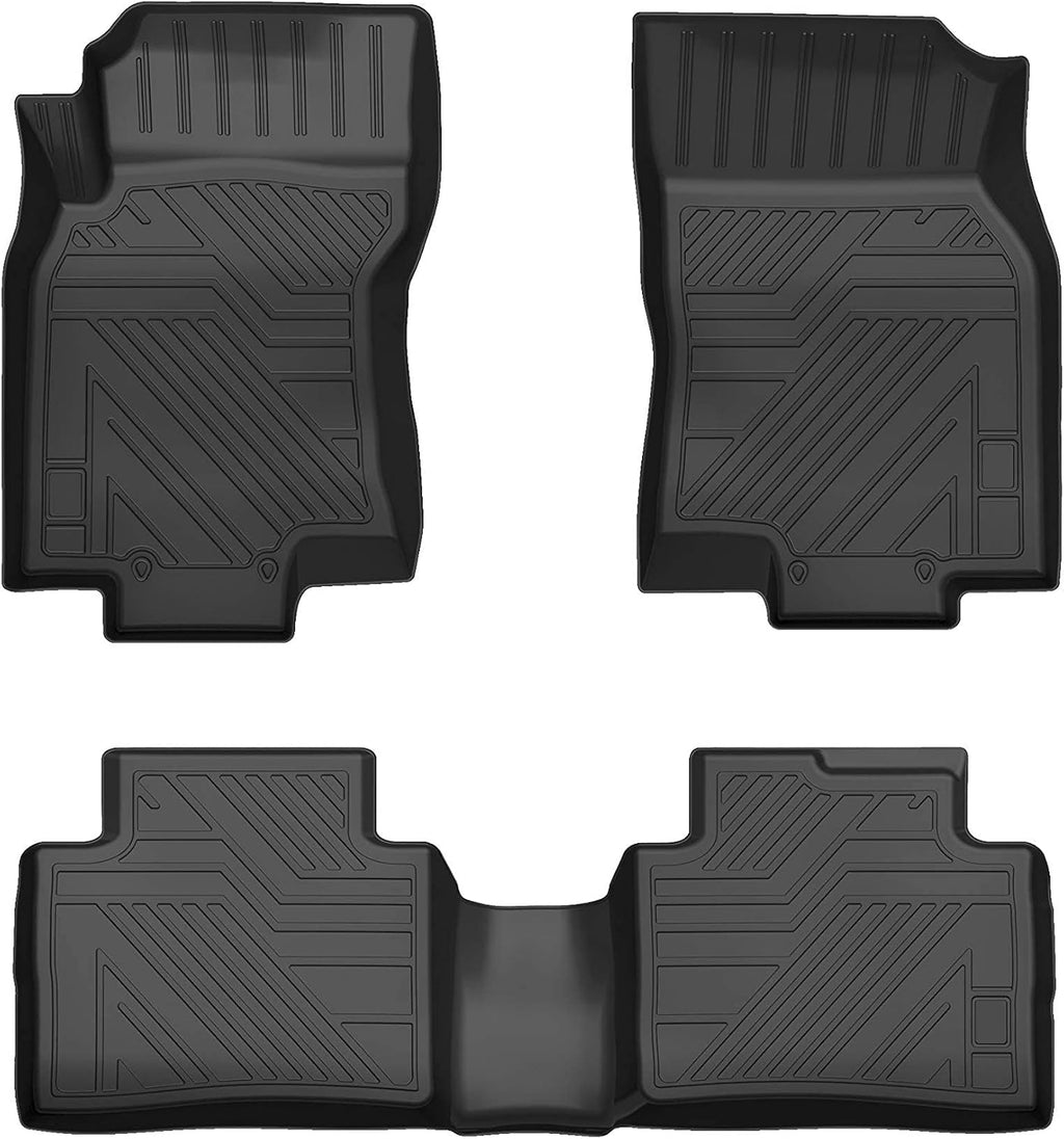 Heavy Duty Rubber Car Floor Mats (Rear, 1 Piece) B586189