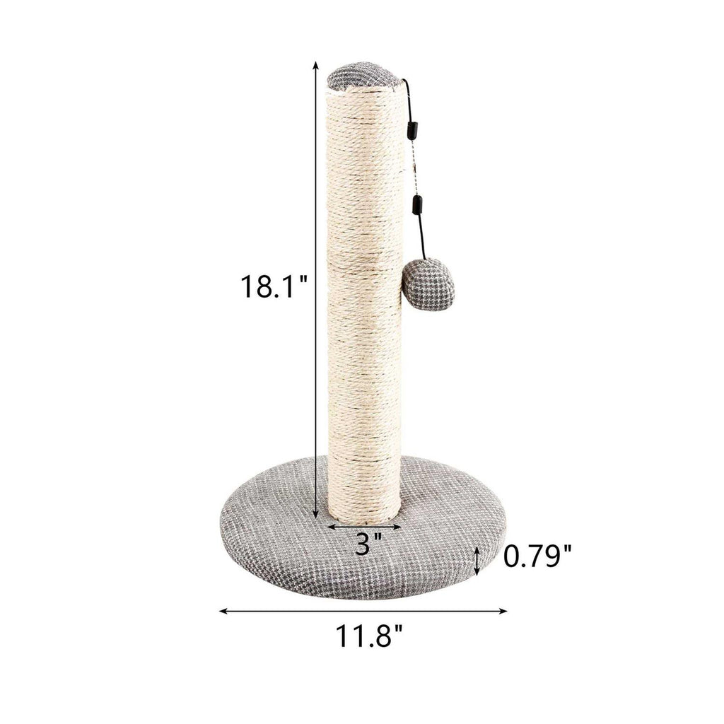 Jute Cat Scratching Post C809544