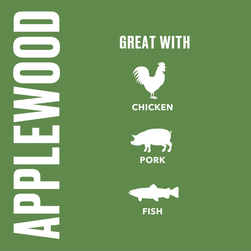 Charcoal Briquettes with Applewood, 16 Pounds I440174