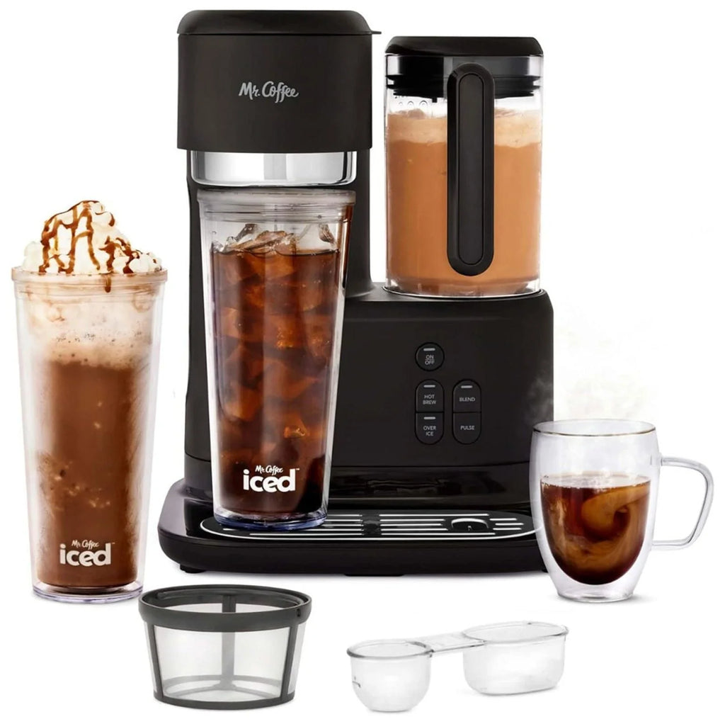 3-in-1 Iced and Hot Coffee and Tea Maker and Blender with Reusable Filter Z5411