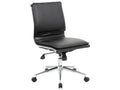 Black Faux Leather Swivel Office Chair R13242