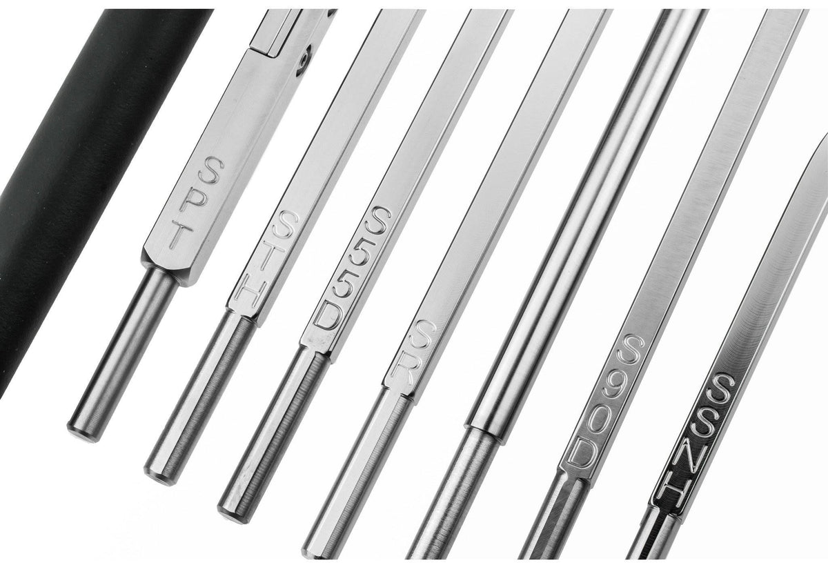 Carbide Lathe Tool Set with Interchangeable Foam Grip Handle J1076