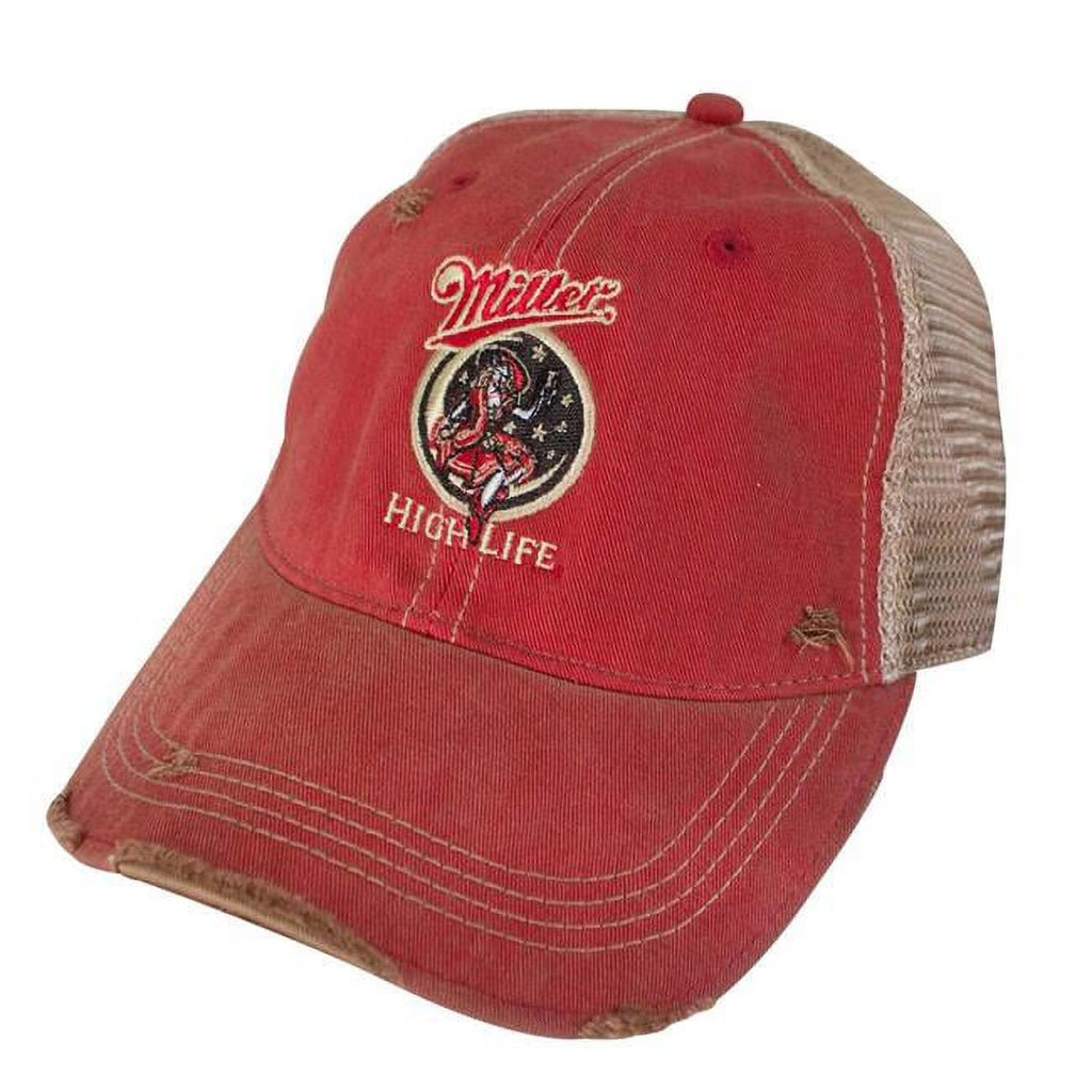 Orange Trucker Hat J40076
