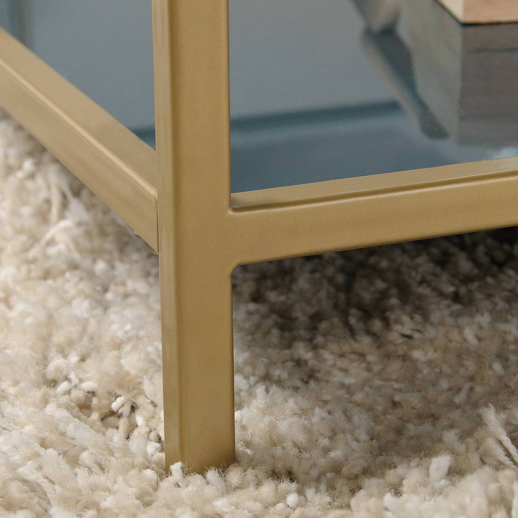 Coral Cape Coffee Table Satin Gold K84256