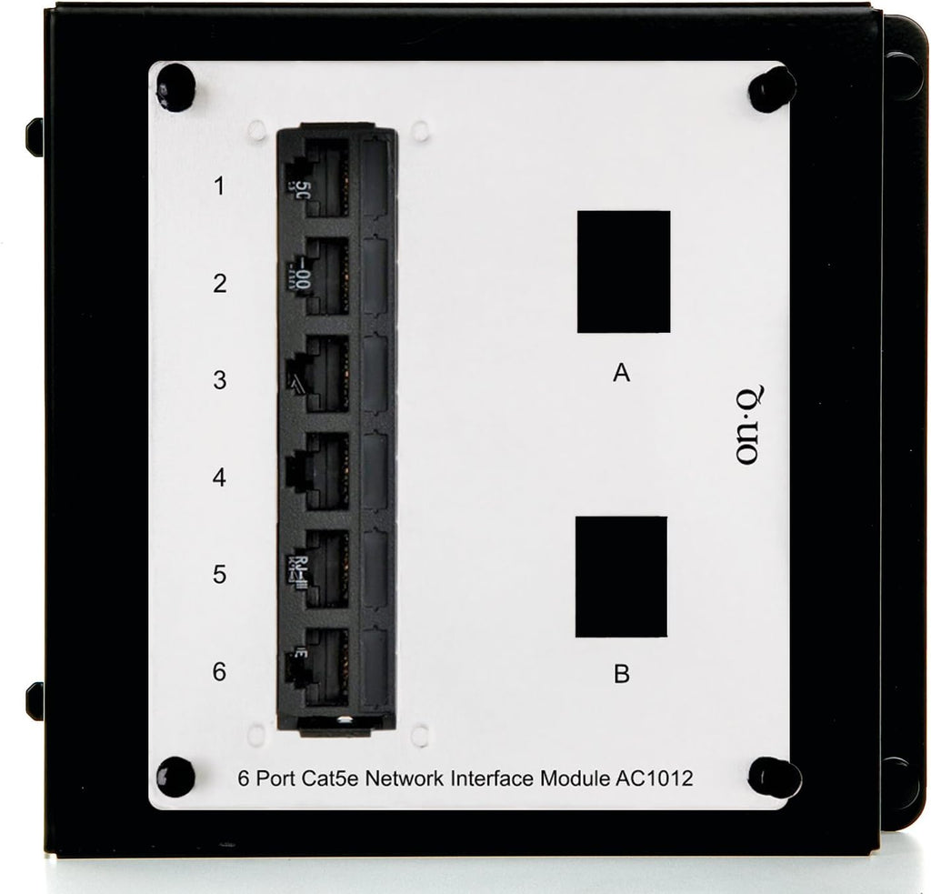 6 Port Cat 5e RJ45 O807