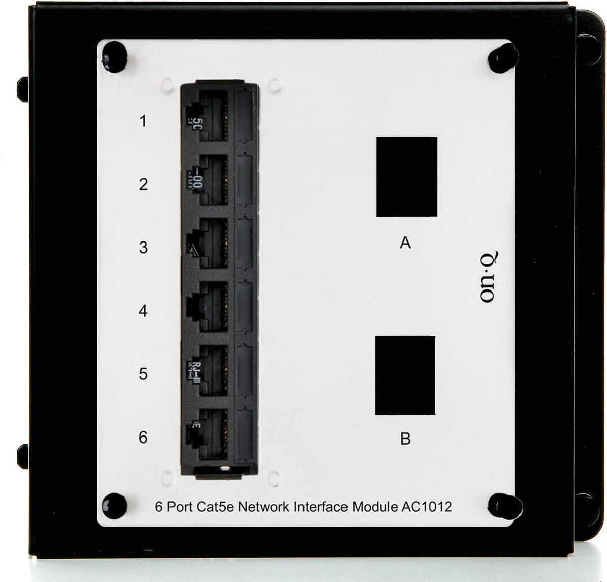 6 Port Cat 5e RJ45 O807