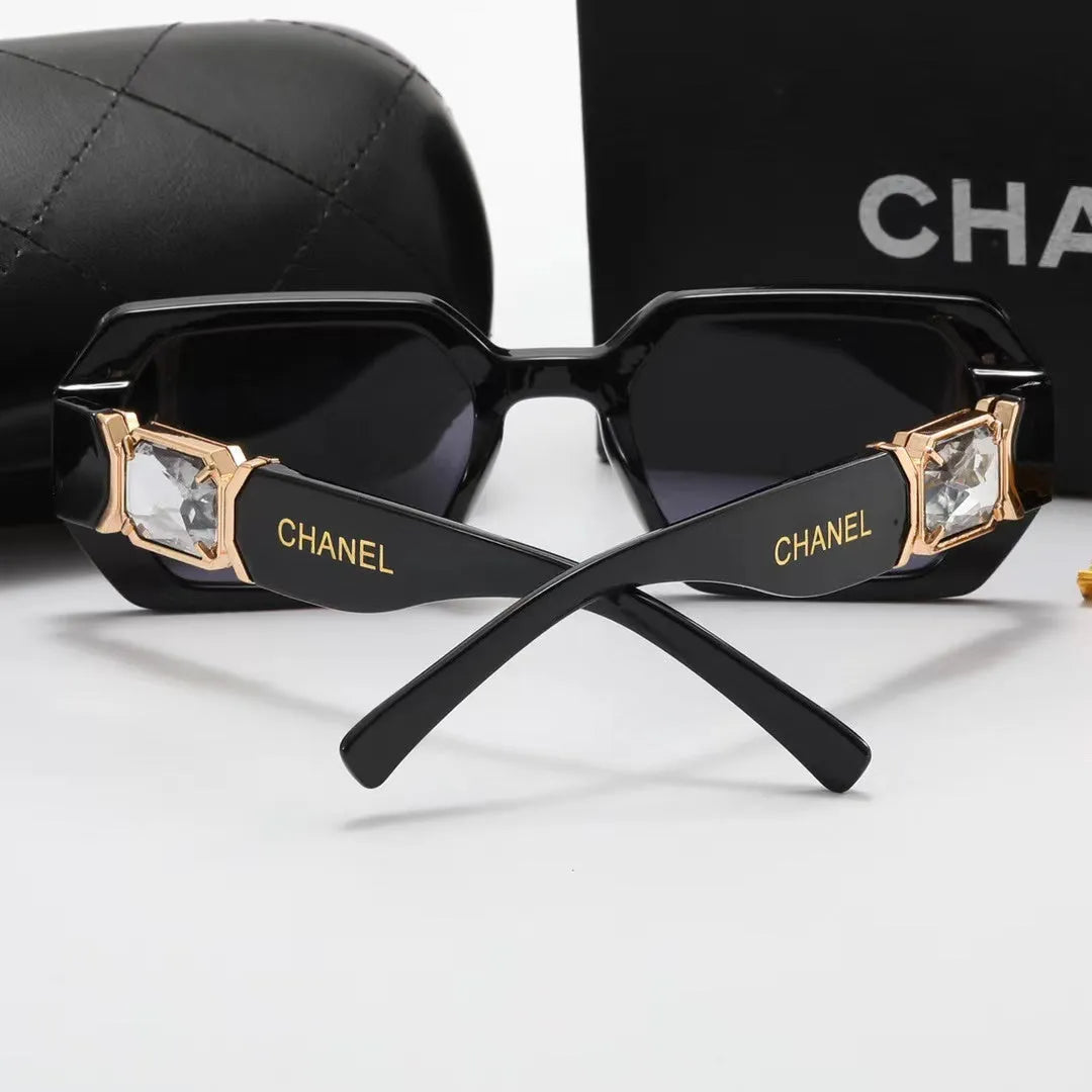 Rhinestone Polarized Sunglasses T5393