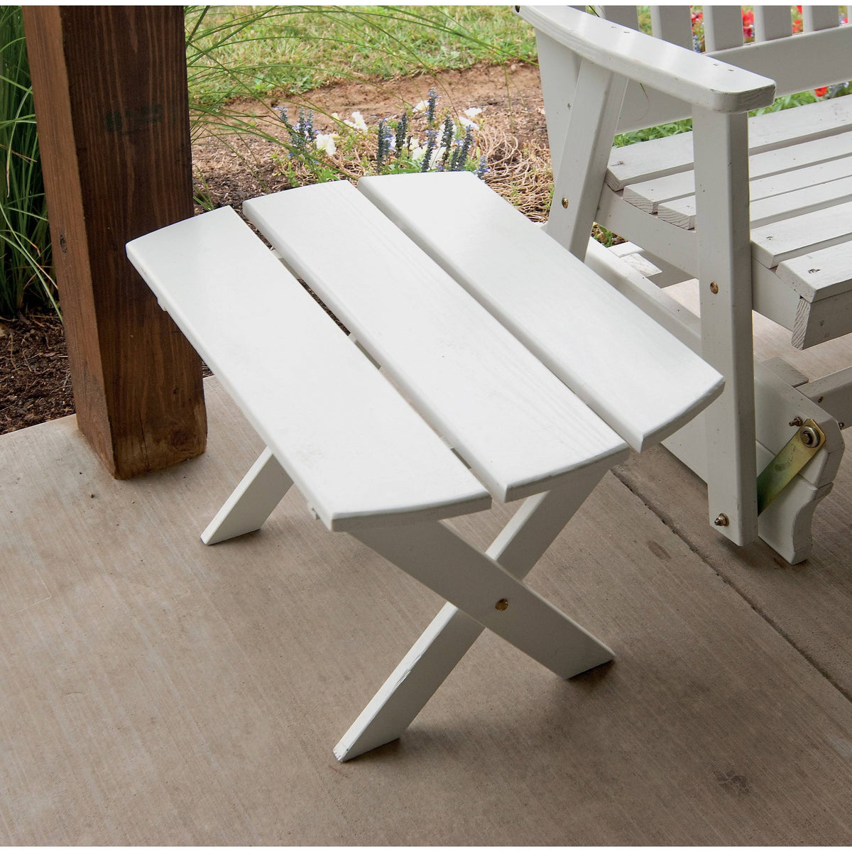 Lime Green Folding Oval End Table F26891