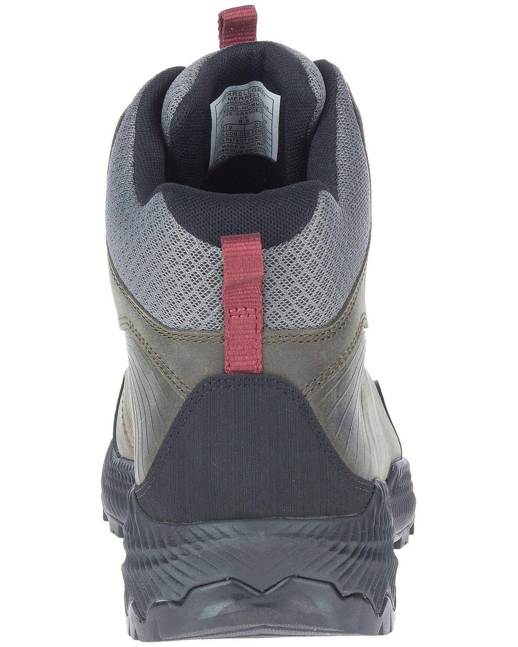 Men&s Forestbound Mid Waterproof Merrell Grey / 9.5 N42010