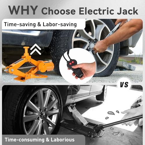 3Ton 12V Electric Scissor Car Jack P96525