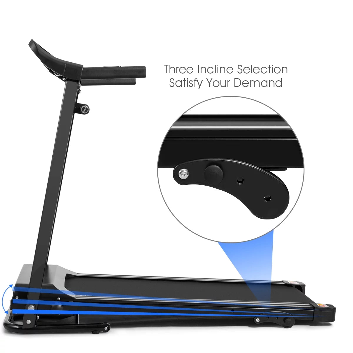 1.0HP Folding Electric Treadmill I816346