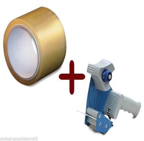 Clear Hotmelt Packing Tape 36 Rolls U6732