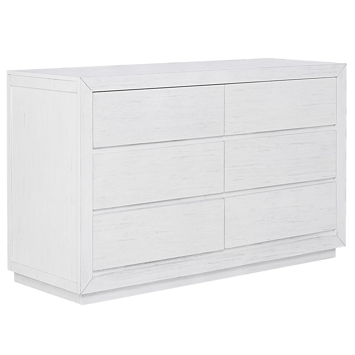 Weathered White Double Dresser P975