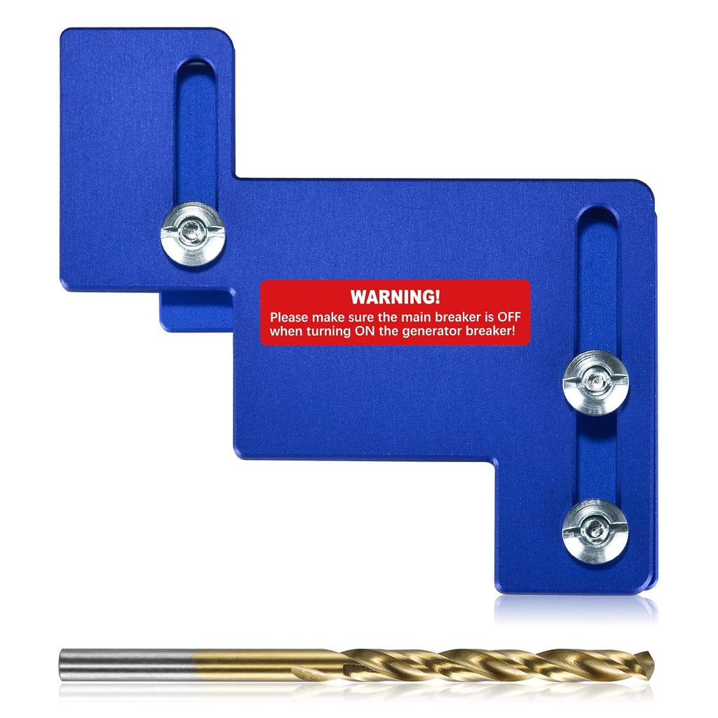 Generator Interlock Kit for Eaton BR Series 150 or 200 Amp Panels, Blue, Pack of 2 H8840